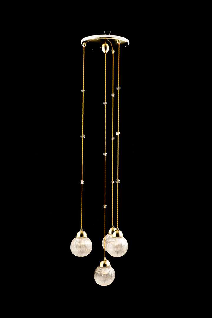 FOUR-BRANCH CHANDELIER